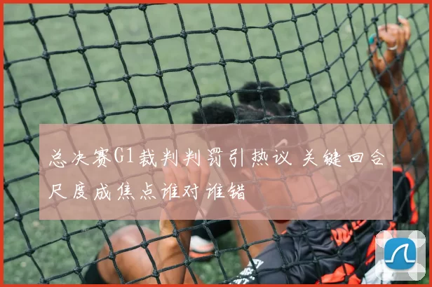 总决赛G1裁判判罚引热议 关键回合尺度成焦点谁对谁错